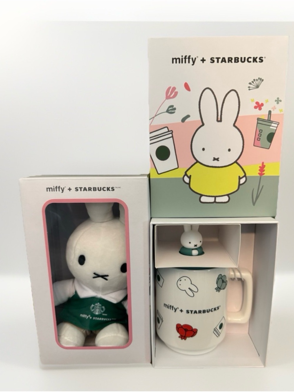 miffy + STARBUCKS® Mug & Plush Set- LIMITED EDITION
